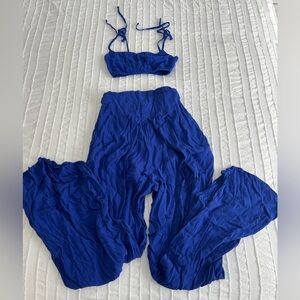 ROYAL Blue Two-Piece Set Size XS